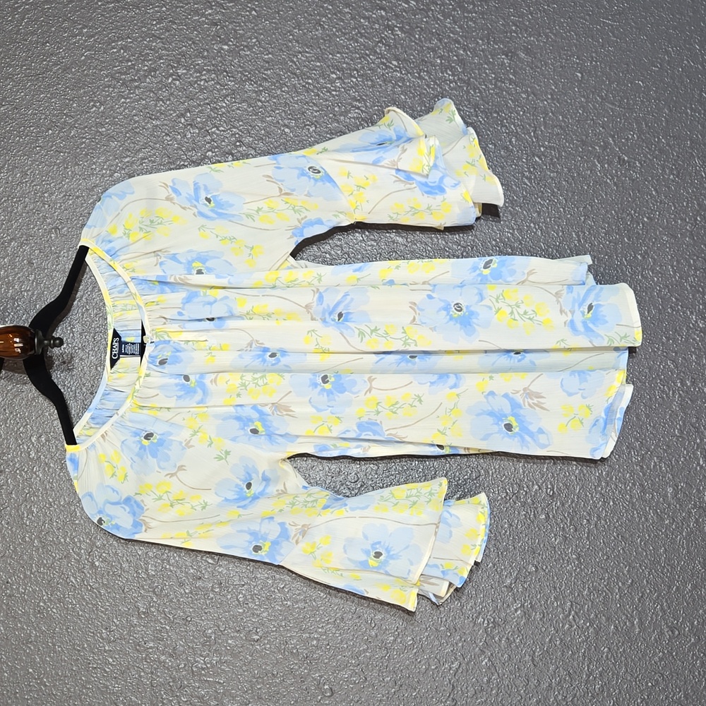 Chaps 3/4 Sleeve Blouse